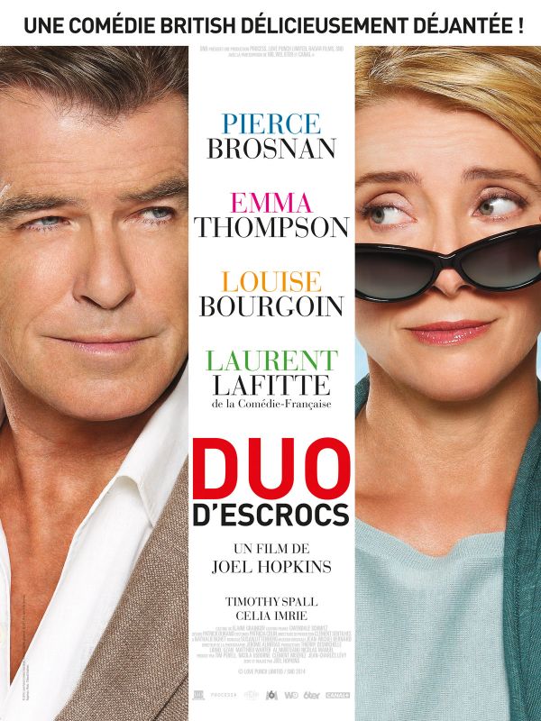 Affiche du film Duo d’escrocs (2013) de Joel Hopkins. Voir Duo d’escrocs en streaming / torrent sur meilleurs-films.fr