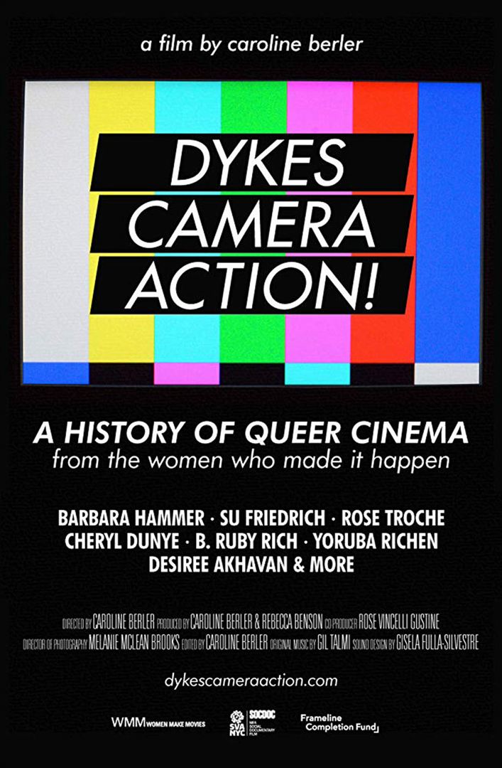 Affiche du court métrage Dykes, Camera, Action ! (2018) de Caroline Berler. Voir Dykes, Camera, Action ! en streaming / torrent sur meilleurs-films.fr