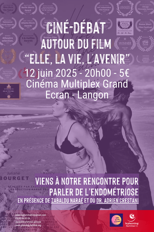 Affiche du court métrage Elle, la vie, l’avenir (2025) de Stéphanie MINVIELLE Affiche du court métrage Elle, la vie, l’avenir (2025) de Stéphanie MINVIELLE. Voir Elle, la vie, l’avenir en streaming / torrent sur meilleurs-films.fr