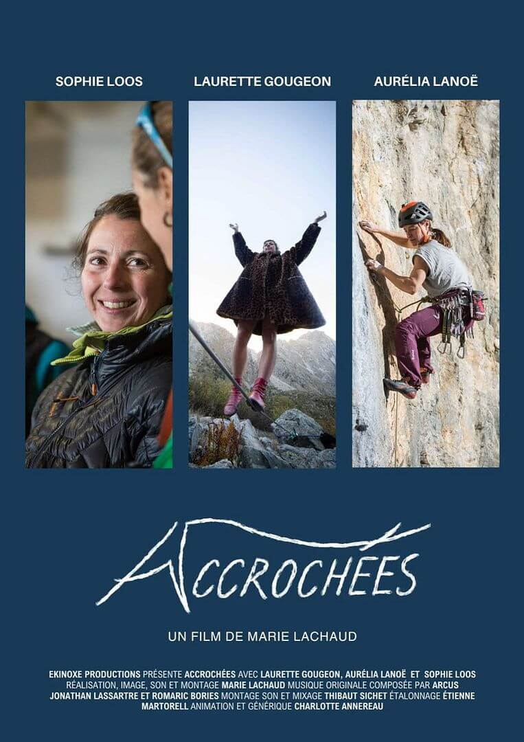 Affiche du film Accrochées (2025) de Marie Lachaud Affiche du film Accrochées (2025) de Marie Lachaud. Voir Accrochées en streaming / torrent sur meilleurs-films.fr