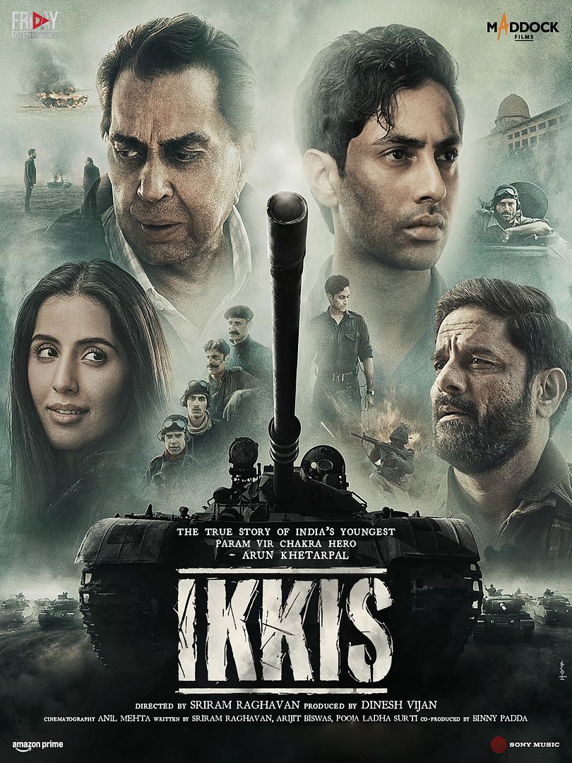Affiche du film Ikkis (2025) de Sriram Raghavan