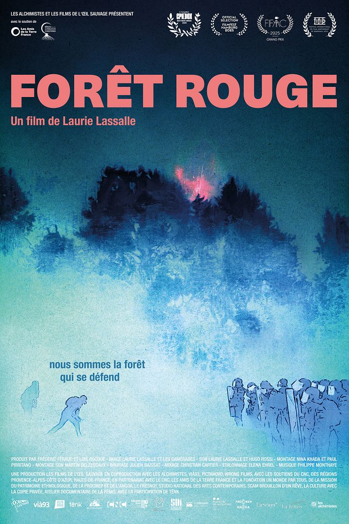 Affiche du film Forêt Rouge (2025) de Laurie Lassalle