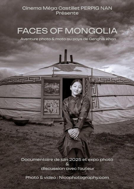 Affiche du court-métrage Faces of Mongolia (2025) de Nicolas Photographie