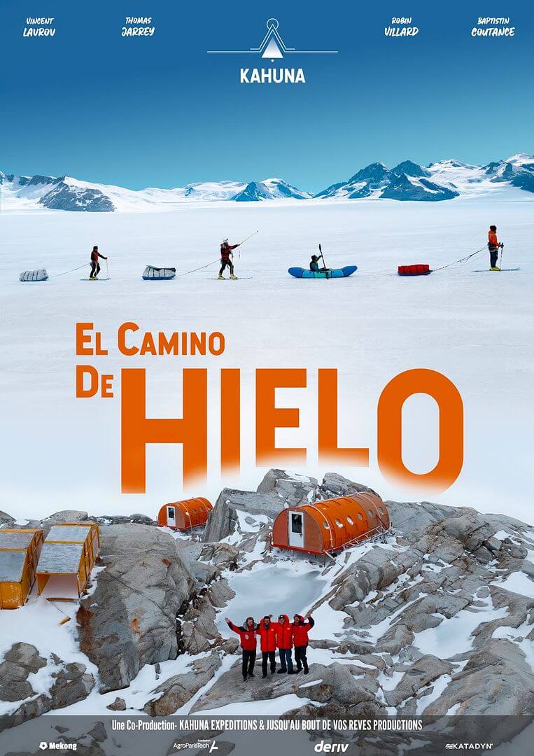 Affiche du film Kahuna : El Camino de Hielo (2024) de Thomas Jarrey. Voir Kahuna : El Camino de Hielo en streaming / torrent sur meilleurs-films.fr