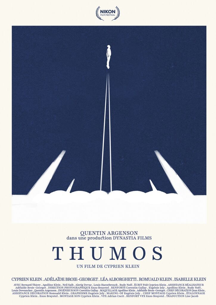 Affiche du court-métrage Thumos (2025) de Cyprien Klein