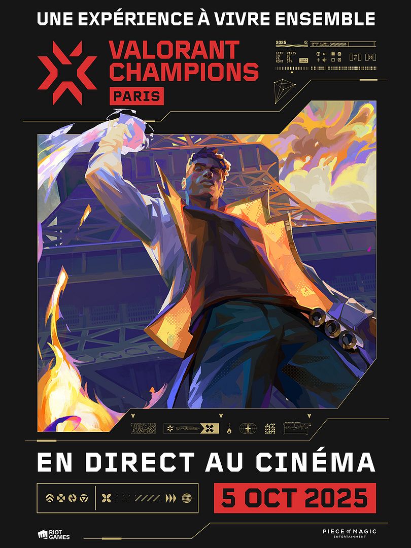 Affiche du film VALORANT Champions Paris 2025 | Finale au Cinéma (2025) de