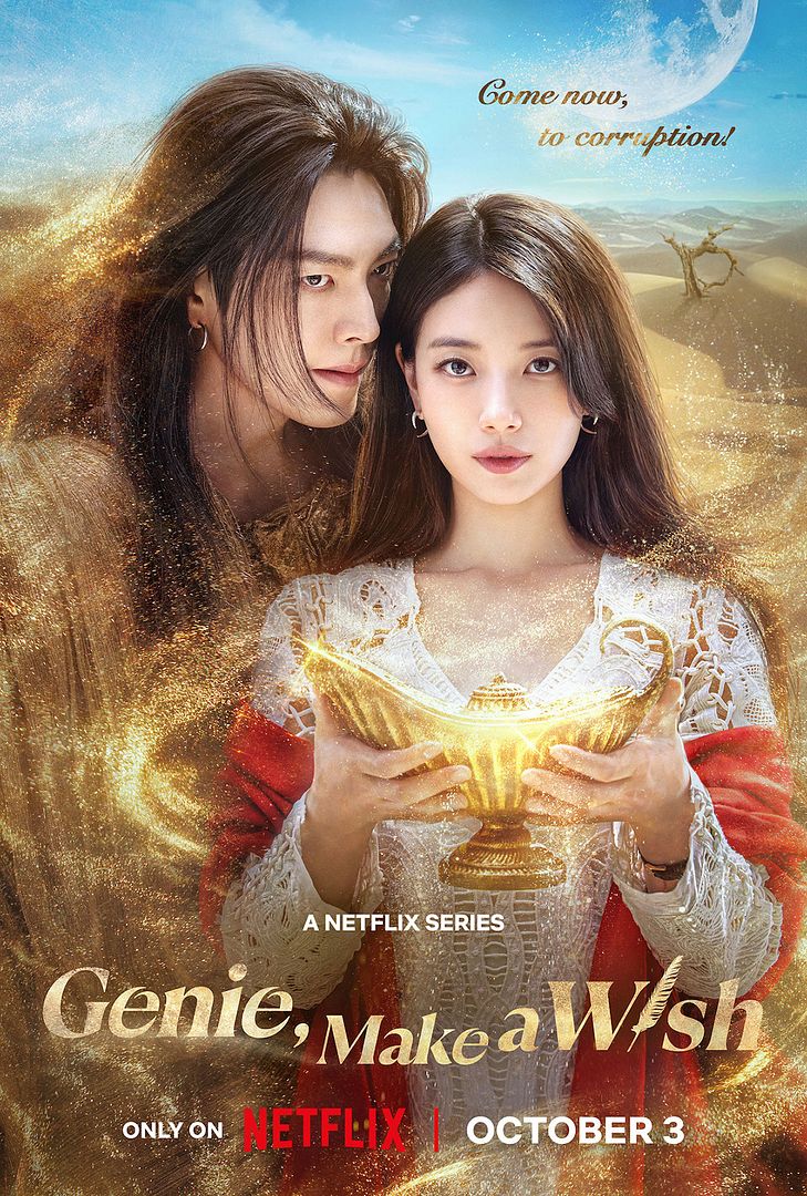 Affiche de la série Des vœux pour un génie (2025) de . Voir Des vœux pour un génie en streaming / torrent sur meilleurs-films.fr
