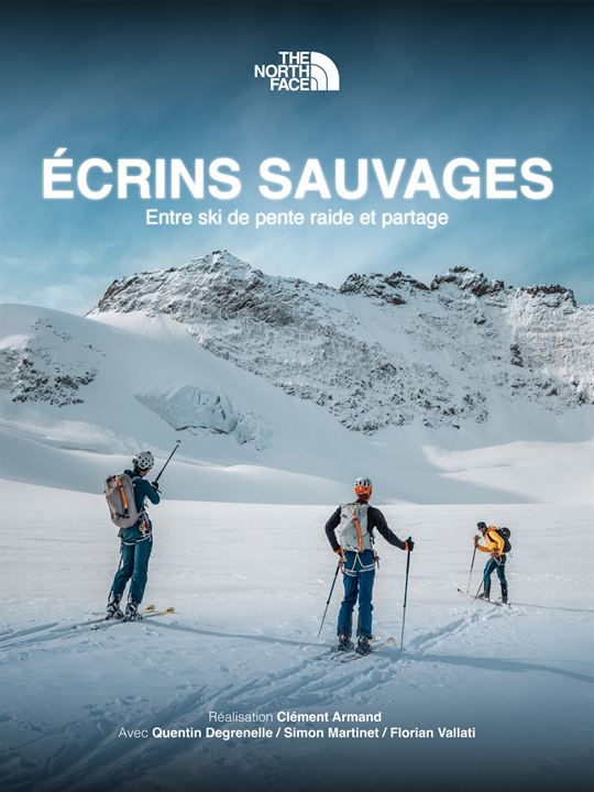 Affiche du court métrage Écrins sauvages (2025) de Clément Armand. Voir Écrins sauvages en streaming / torrent sur meilleurs-films.fr