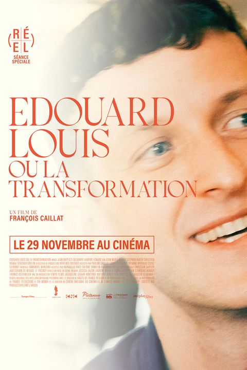 Affiche du film Édouard Louis, ou la transformation (2023) de François Caillat. Voir Édouard Louis, ou la transformation en streaming / torrent sur meilleurs-films.fr