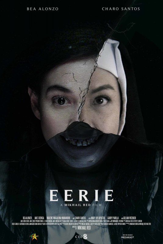 Affiche du film Eerie (2018) de Mikhail Red. Voir Eerie en streaming / torrent sur meilleurs-films.fr