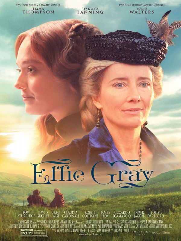 Affiche du film Effie Gray (2014) de Richard Laxton. Voir Effie Gray en streaming / torrent sur meilleurs-films.fr