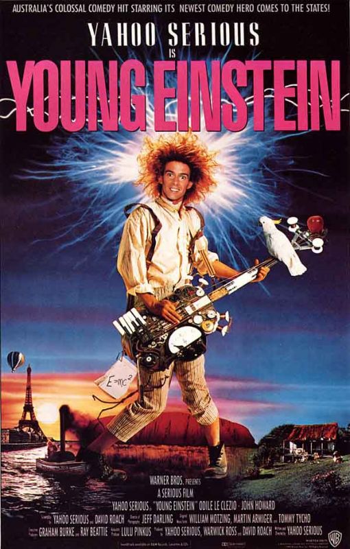 Affiche du film Einstein Junior (1988) de Yahoo Serious. Voir Einstein Junior en streaming / torrent sur meilleurs-films.fr