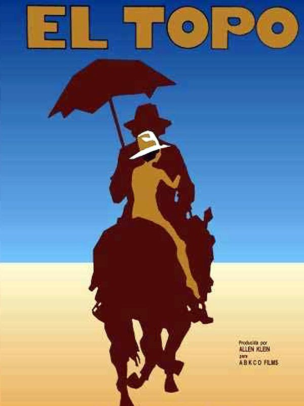 Affiche du film El Topo (1970) de Alejandro Jodorowsky. Voir El Topo en streaming / torrent sur meilleurs-films.fr
