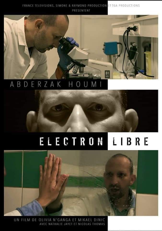 Affiche du court métrage Electron libre (2020) de Mikaël Dinic. Voir Electron libre en streaming / torrent sur meilleurs-films.fr
