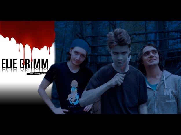 Affiche du court métrage Elie Grimm : L’Enfant Maudit (2016) de Mason Ewing. Voir Elie Grimm : L’Enfant Maudit en streaming / torrent sur meilleurs-films.fr