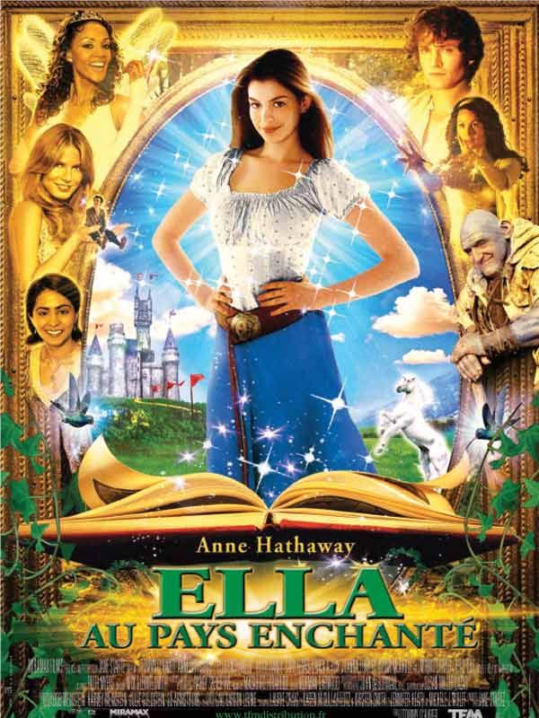 Affiche du film Ella au pays enchanté (2003) de Tommy O'Haver. Voir Ella au pays enchanté en streaming / torrent sur meilleurs-films.fr