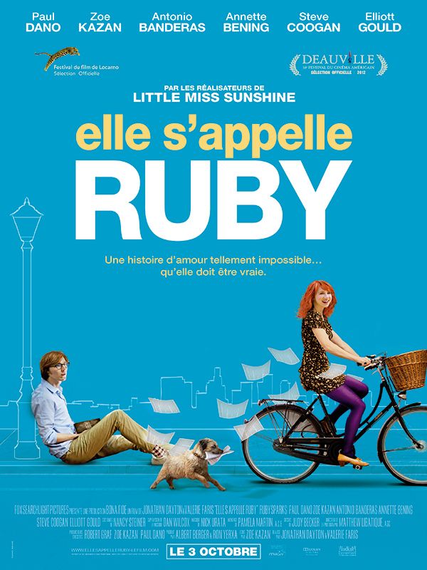 Affiche du film Elle s’appelle Ruby (2012) de Jonathan Dayton Affiche du film Elle s’appelle Ruby (2012) de Jonathan Dayton. Voir Elle s’appelle Ruby en streaming / torrent sur meilleurs-films.fr