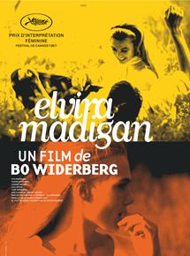 Affiche du film Elvira Madigan (1967) de Bo Widerberg. Voir Elvira Madigan en streaming / torrent sur meilleurs-films.fr
