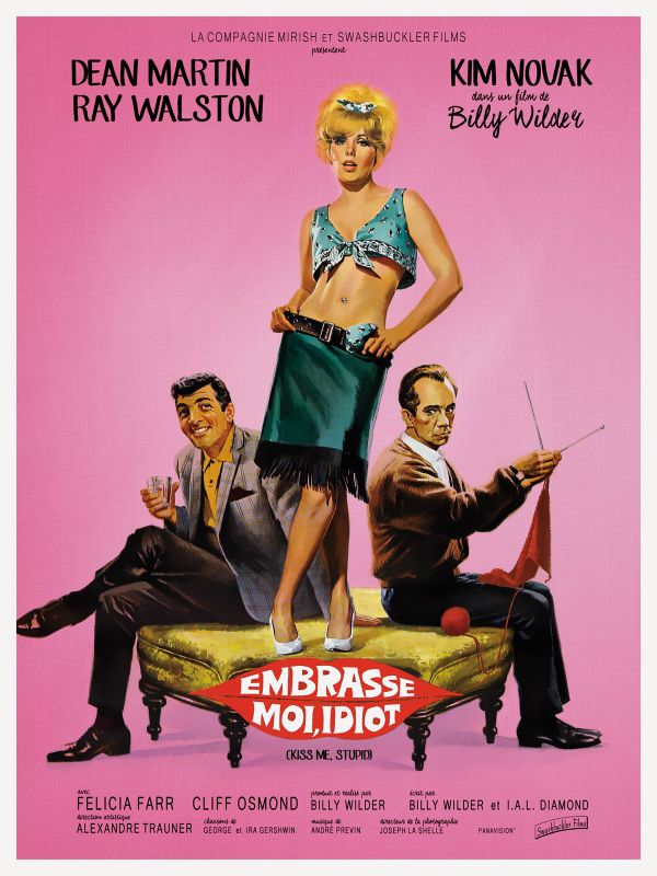 Affiche du film Embrasse-moi, idiot (1964) de Billy Wilder Affiche du film Embrasse-moi, idiot (1964) de Billy Wilder. Voir Embrasse-moi, idiot en streaming / torrent sur meilleurs-films.fr