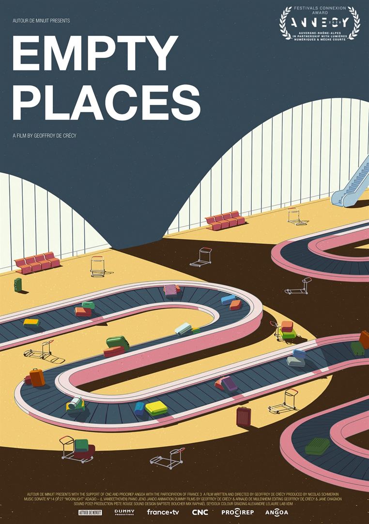 Affiche du court métrage Empty Places () de Geoffroy de Crécy. Voir Empty Places en streaming / torrent sur meilleurs-films.fr