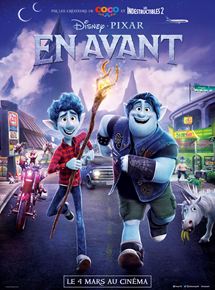 Affiche du film En avant (2020) de Dan Scanlon Affiche du film En avant (2020) de Dan Scanlon. Voir En avant en streaming / torrent sur meilleurs-films.fr