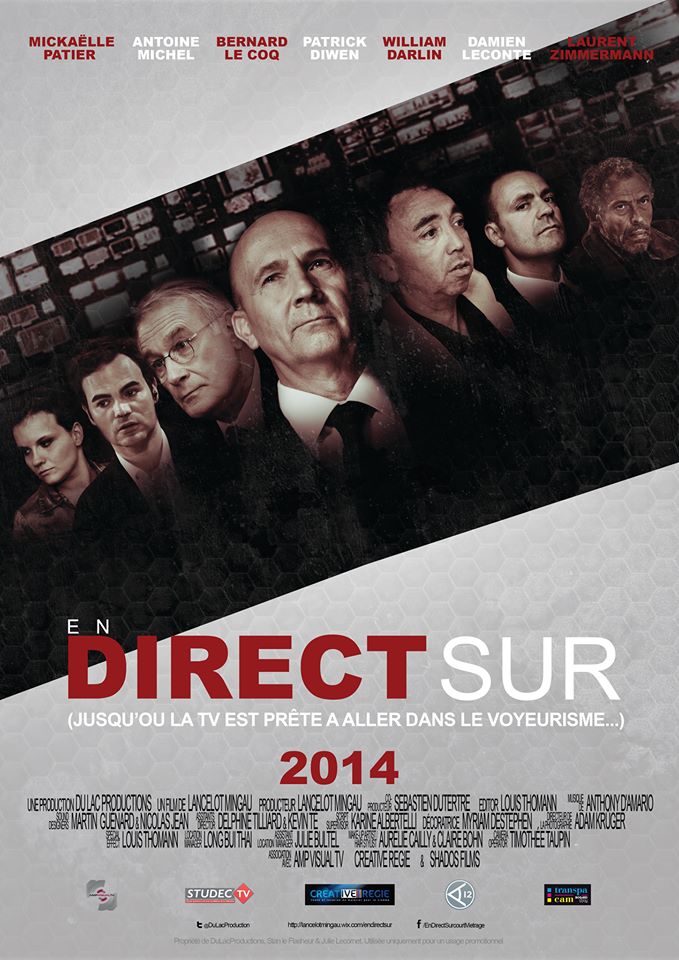 Affiche du court métrage En direct sur… (2014) de Lancelot Mingau Affiche du court métrage En direct sur… (2014) de Lancelot Mingau. Voir En direct sur… en streaming / torrent sur meilleurs-films.fr