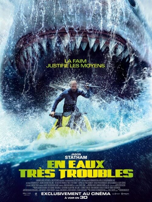 Affiche du film En eaux (très) troubles (2023) de Ben Wheatley & Erich Hoeber.