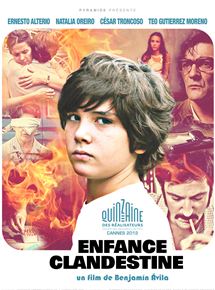 Affiche du film Enfance clandestine (2011) de Benjamín Avila. Voir Enfance clandestine en streaming / torrent sur meilleurs-films.fr