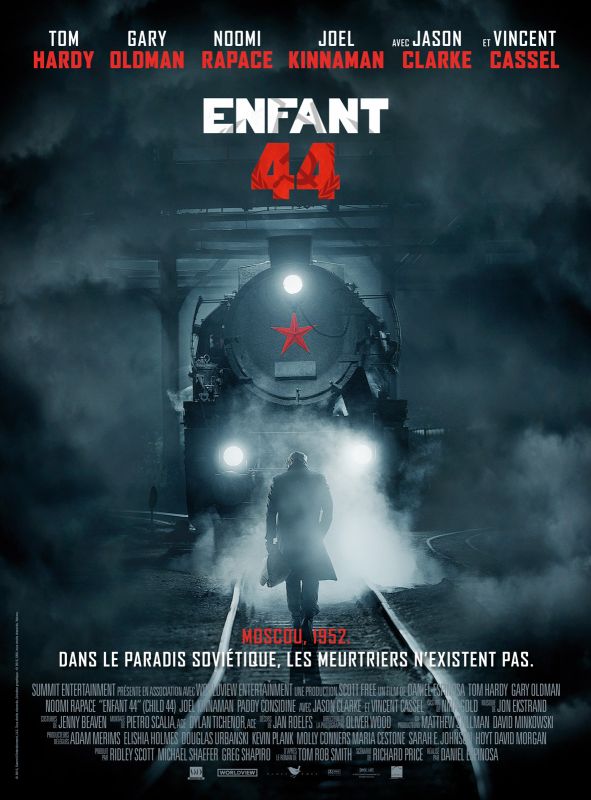 Affiche du film Enfant 44 (2015) de Daniel Espinosa Affiche du film Enfant 44 (2015) de Daniel Espinosa. Voir Enfant 44 en streaming / torrent sur meilleurs-films.fr