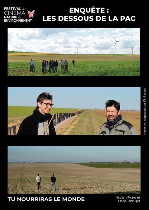 Affiche du film Enquête : Les dessous de la PAC (2022) de Nathan Pirard. Voir Enquête : Les dessous de la PAC en streaming / torrent sur meilleurs-films.fr