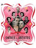 Affiche du film Entrée des artistes (1938) de Marc Allégret. Voir Entrée des artistes en streaming / torrent sur meilleurs-films.fr