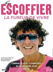 Affiche du film Eric Escoffier : La Fureur de Vivre (2020) de Bertrand De Lapierre,Séverine Gauci,. Voir Eric Escoffier : La Fureur de Vivre en streaming / torrent sur meilleurs-films.fr
