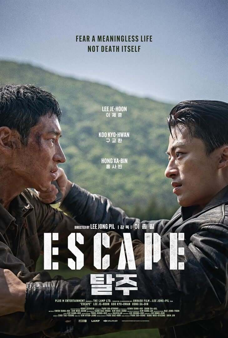 Affiche du film Escape (2024) de Jong-pil Lee. Voir Escape en streaming / torrent sur meilleurs-films.fr