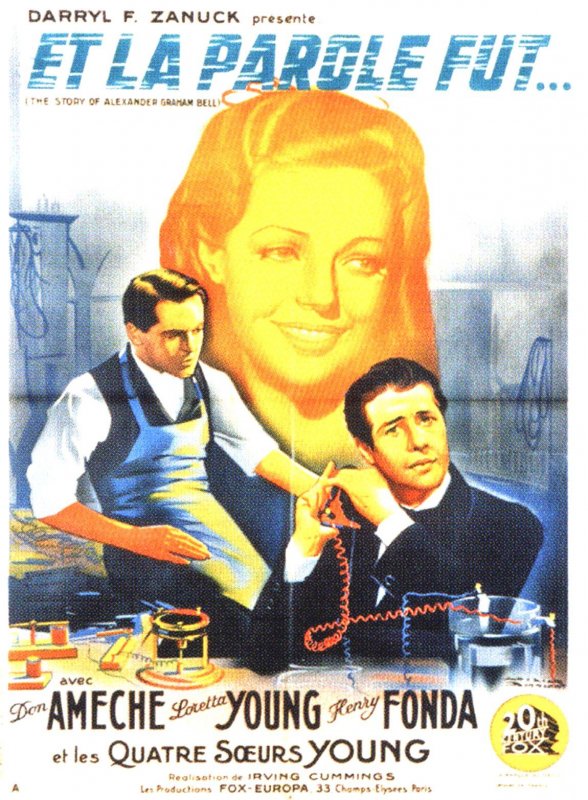 Affiche du film Et la parole fut… (1939) de Irving Cummings. Voir Et la parole fut… en streaming / torrent sur meilleurs-films.fr