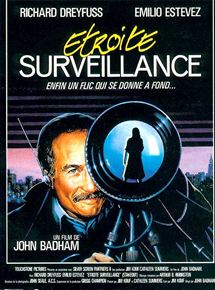 Affiche du film Etroite surveillance (1987) de John Badham. Voir Etroite surveillance en streaming / torrent sur meilleurs-films.fr