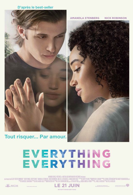 Affiche du film Everything, Everything (2017) de Stella Meghie. Voir Everything, Everything en streaming / torrent sur meilleurs-films.fr