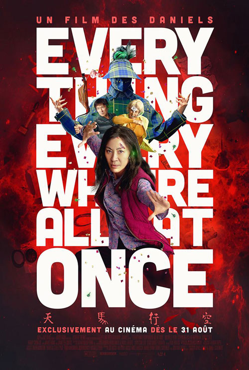 Affiche du film Everything Everywhere All at Once (2022) de Daniel Kwan Affiche du film Everything Everywhere All at Once (2022) de Daniel Kwan. Voir Everything Everywhere All at Once en streaming / torrent sur meilleurs-films.fr