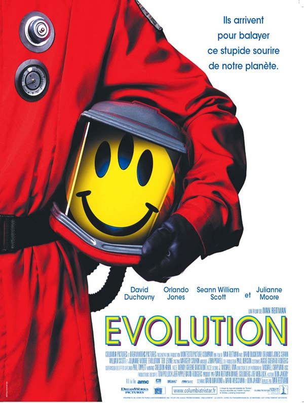 Affiche du film Evolution (2001) de Ivan Reitman Affiche du film Evolution (2001) de Ivan Reitman. Voir Evolution en streaming / torrent sur meilleurs-films.fr