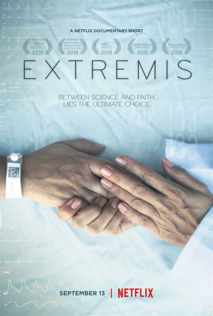 Affiche du court métrage Extremis () de Dan Krauss. Voir Extremis en streaming / torrent sur meilleurs-films.fr