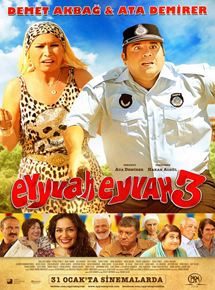 Affiche du film Eyyvah Eyvah 3 (2014) de Hakan Algül Affiche du film Eyyvah Eyvah 3 (2014) de Hakan Algül. Voir Eyyvah Eyvah 3 en streaming / torrent sur meilleurs-films.fr