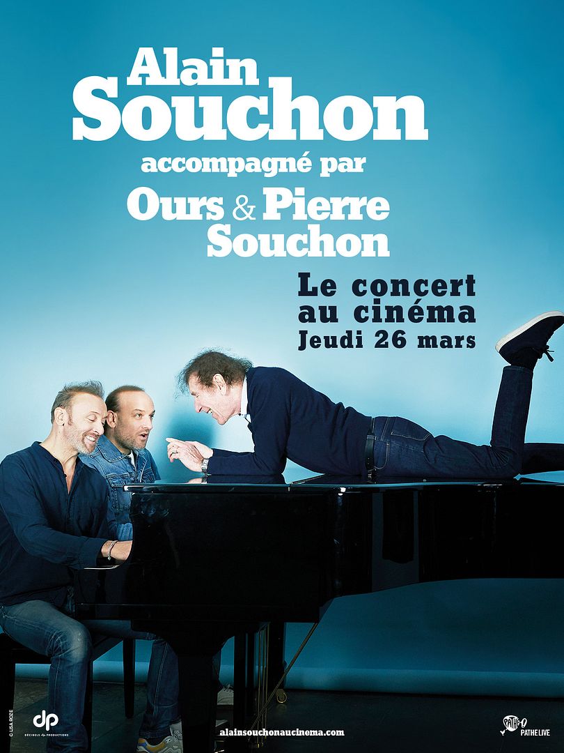 Affiche du film Alain Souchon - Le concert au cinéma (2026) de Thierry Teston