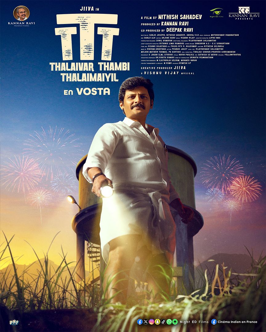 Affiche du film Thalaivar Thambi Thalaimaiyil (2026) de Nithish Sahadev
