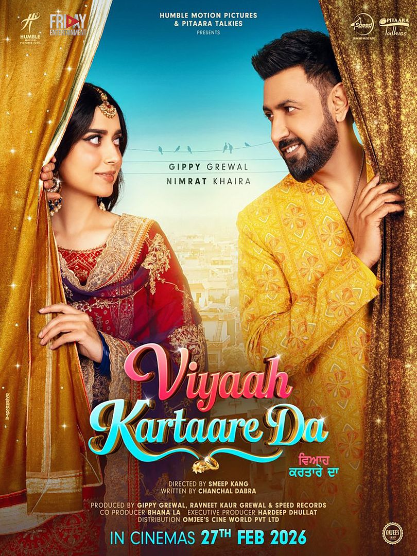 Affiche du film Viyaah Kartaare Da (2026) de Smeep Kang