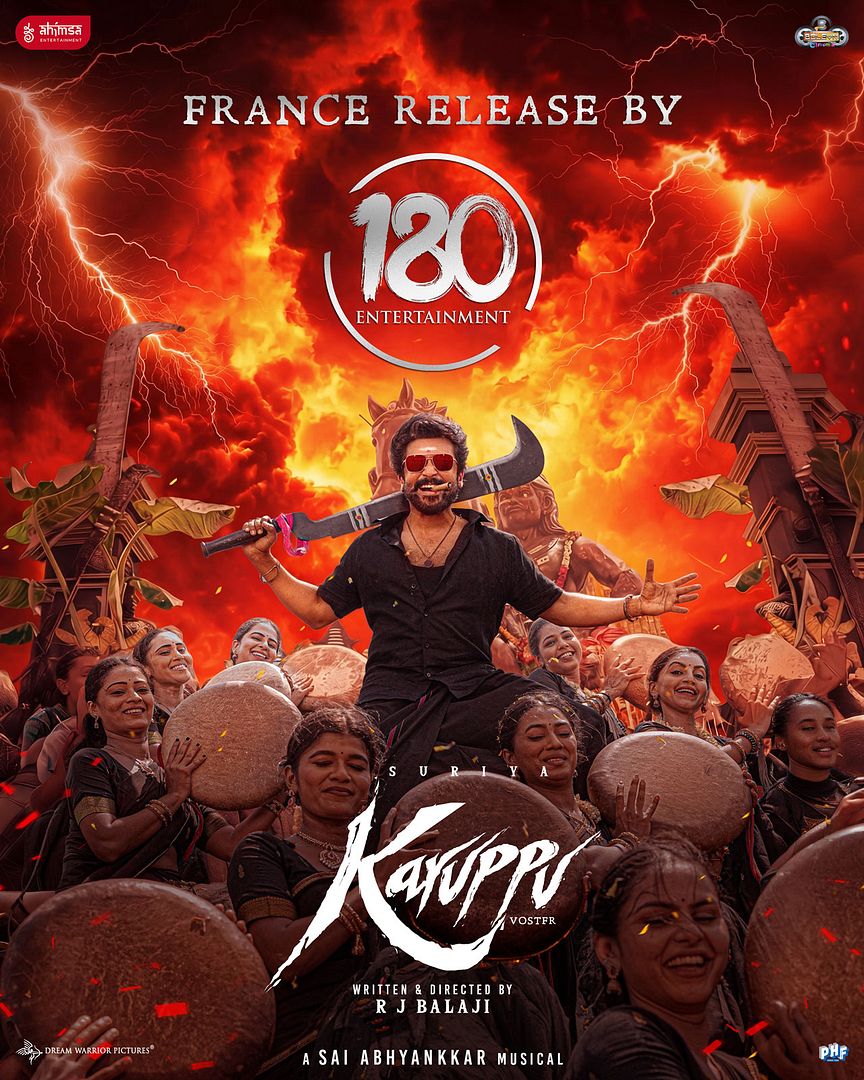 Affiche du film Karuppu (2026) de RJ Balaji