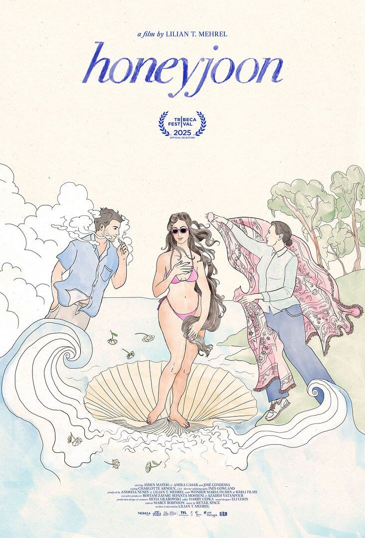 Affiche du film Honeyjoon (2025) de Lilian T. Mehrel. Voir Honeyjoon en streaming / torrent sur meilleurs-films.fr