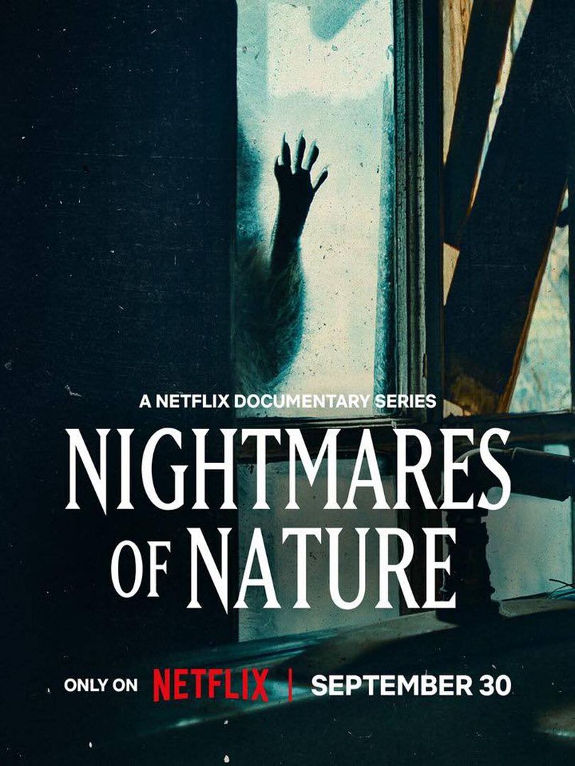 Affiche de la série Terrifiante nature (2025) de Affiche de la série Terrifiante nature (2025) de . Voir Terrifiante nature en streaming / torrent sur meilleurs-films.fr