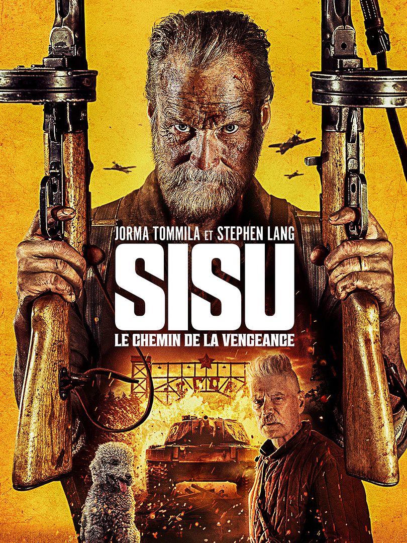 Affiche du film Sisu – le chemin de la vengeance (2025) de Jalmari Helander. Voir Sisu – le chemin de la vengeance en streaming / torrent sur meilleurs-films.fr