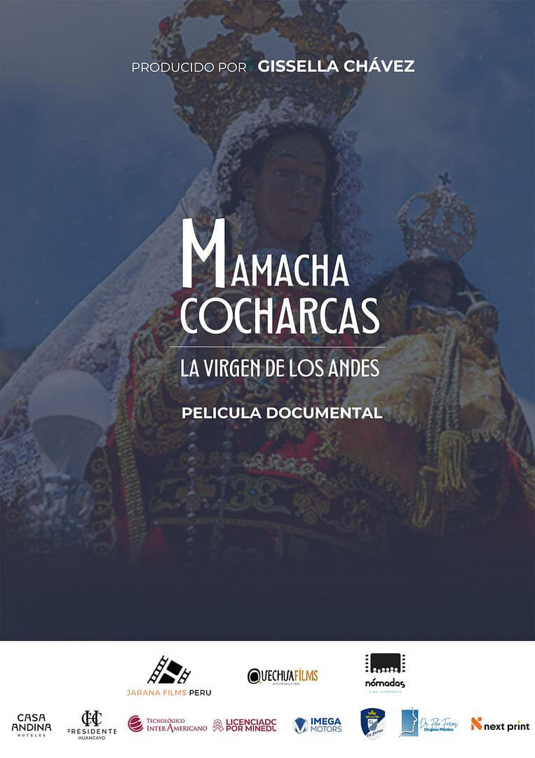 Affiche du film Mamacha Cocharcas : La Virgen de los Andes (2024) de Gissella Chávez Affiche du film Mamacha Cocharcas : La Virgen de los Andes (2024) de Gissella Chávez. Voir Mamacha Cocharcas : La Virgen de los Andes en streaming / torrent sur meilleurs-films.fr