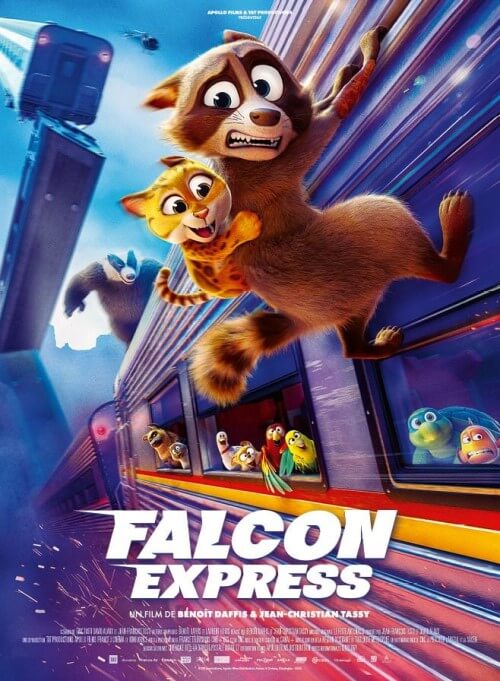 Affiche du film Falcon Express (2025) de Benoît Daffis.