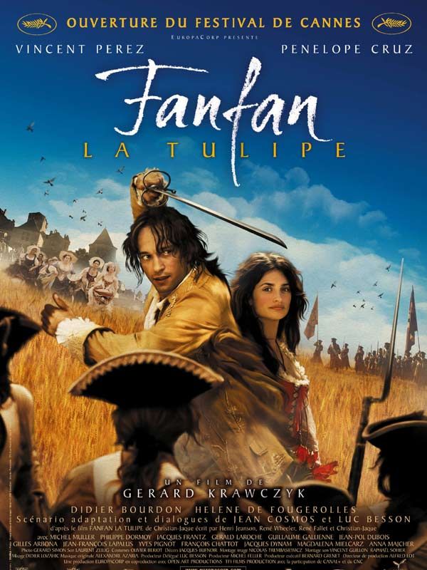 Affiche du film Fanfan La Tulipe (2003) de Gérard Krawczyk. Voir Fanfan La Tulipe en streaming / torrent sur meilleurs-films.fr